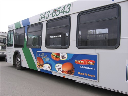 Anchorage AK Bus Advertising