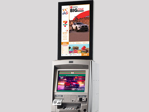 Digital ATM Machine Advertising