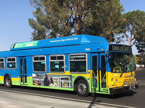 Bakersfield CA Bus Advertising