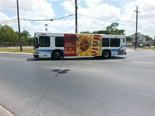 Brownsville TX Transit Advertising