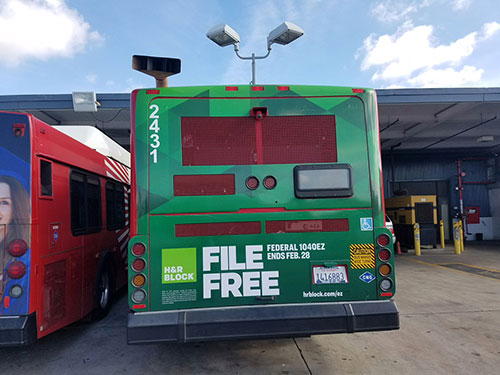 Bus Full Back Advertising