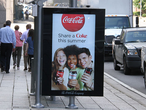 Digital/LED/Video Bus Stop Shelter Ads