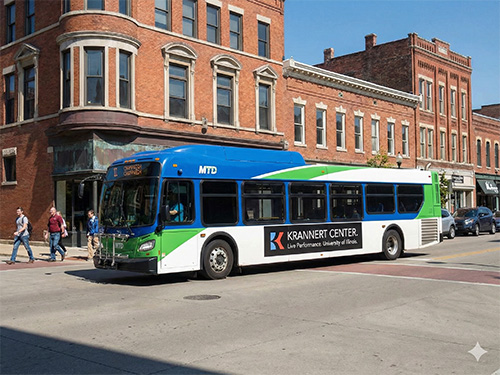 Champaign IL Transit Advertising