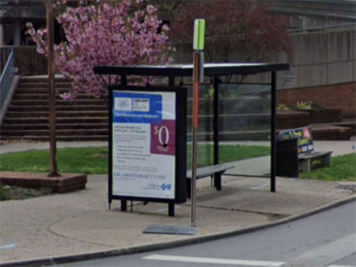 Cincinnati Bus Stop Shelter Advertising