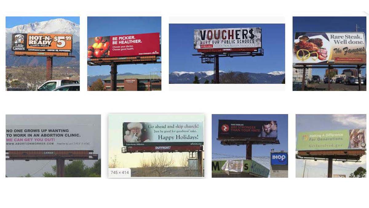 Colorado Springs and Pueblo, CO Billboards