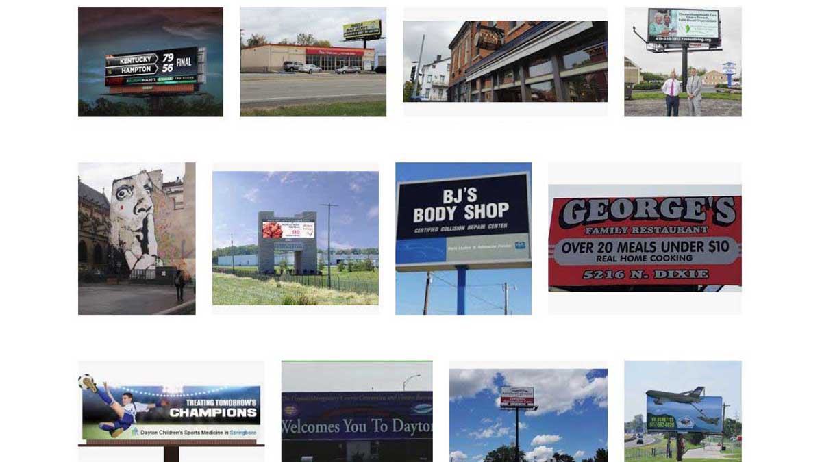 Billboard Advertising in Dayton, OH (Montgomery County, OH) Rent
