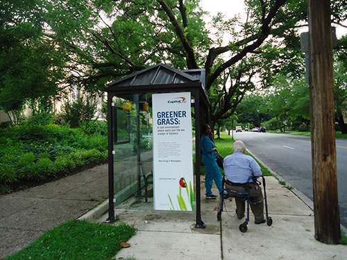 Delaware Bus Stop Shelter Advertising
