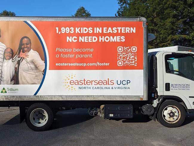 Easterseals Advertising Delivery Truck 1