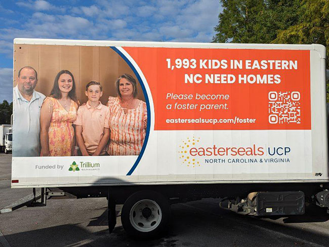 Easterseals Advertising Delivery Truck 2