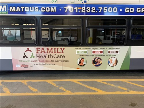 Fargo ND Bus Advertising