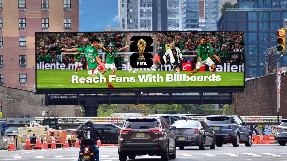 FIFA World Cup Out of Home (OOH) Advertising 3