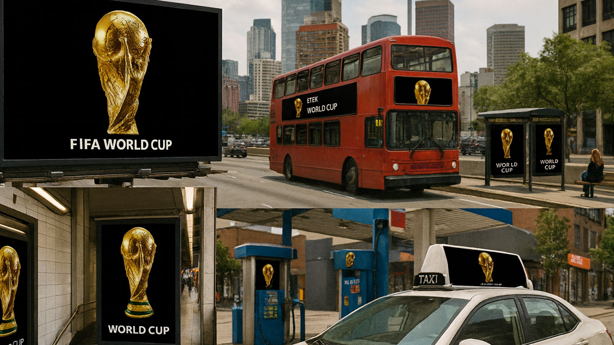 FIFA World Cup Out of Home (OOH) Advertising 4