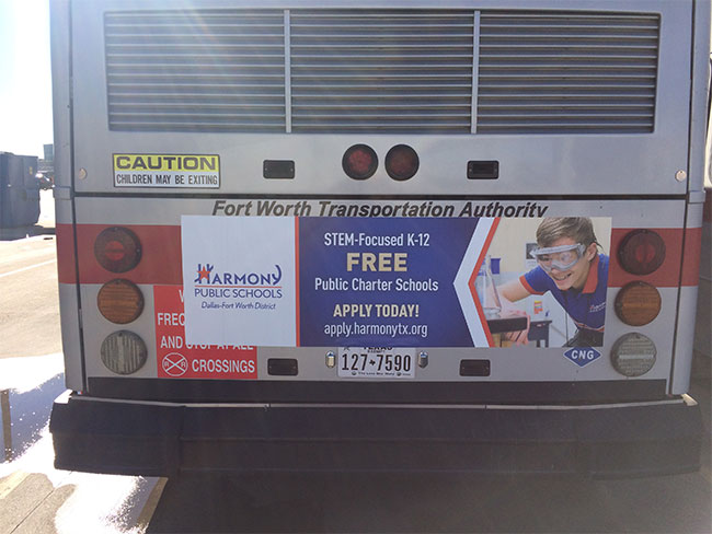Dallas Ft Worth Bus Advertising