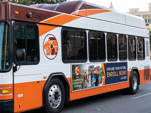 Laredo TX Bus Advertising