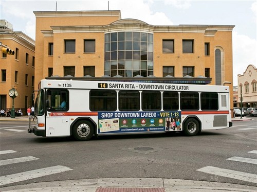Laredo TX Transit Advertising