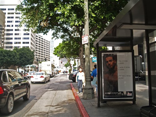 Long Beach CA Bus Stop Shelter Advertising
