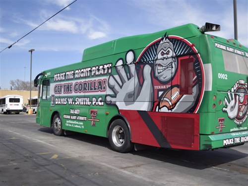 Lubbock TX Transit Advertising