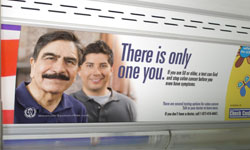 Bus Interior Advertising