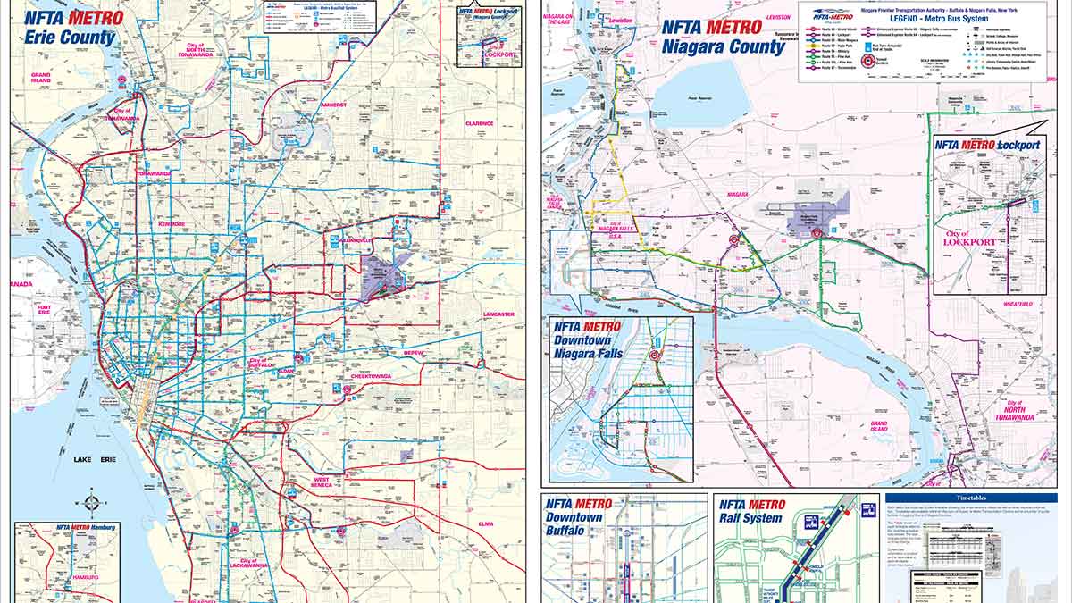Buffalo Bus Routes Map