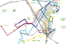 Los Angeles Culver City Bus Routes Map