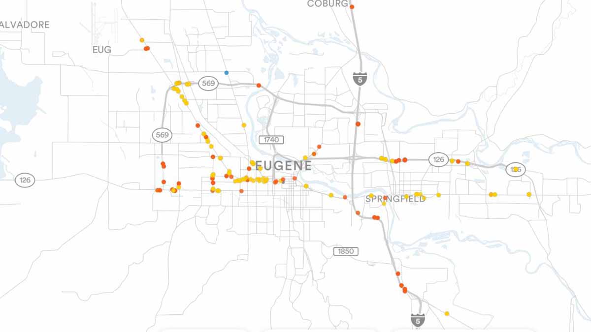 Billboard Advertising in Eugene, OR (Lane County, OR) Rent Eugene