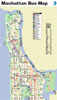 Manhattan Bus Routes Map