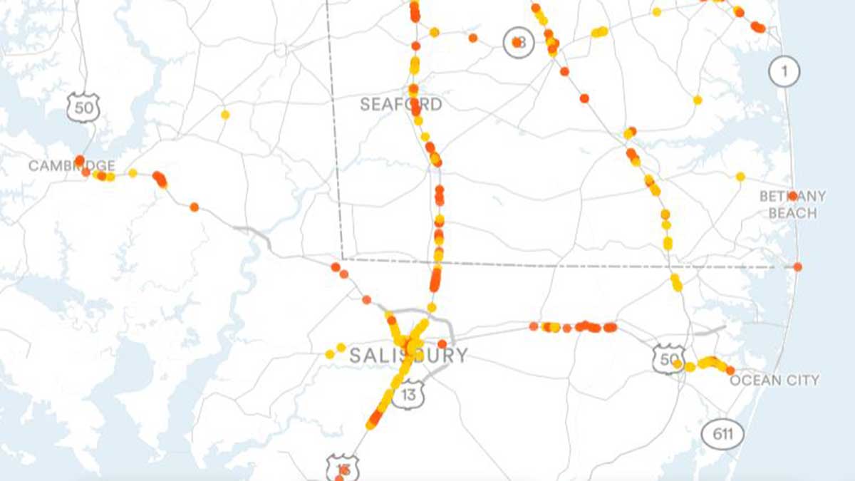 Billboard Advertising in Salisbury, MD in County, MD Rent