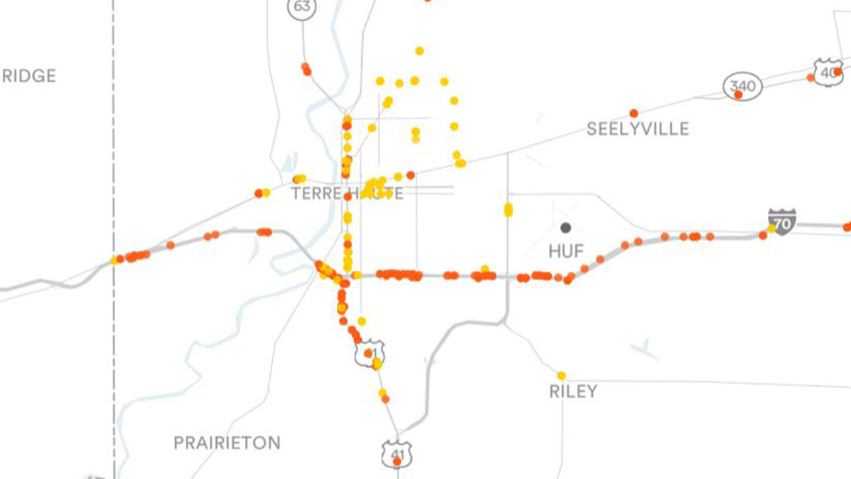 Billboard Advertising in Terre Haute, IN in Vigo County, IN Rent