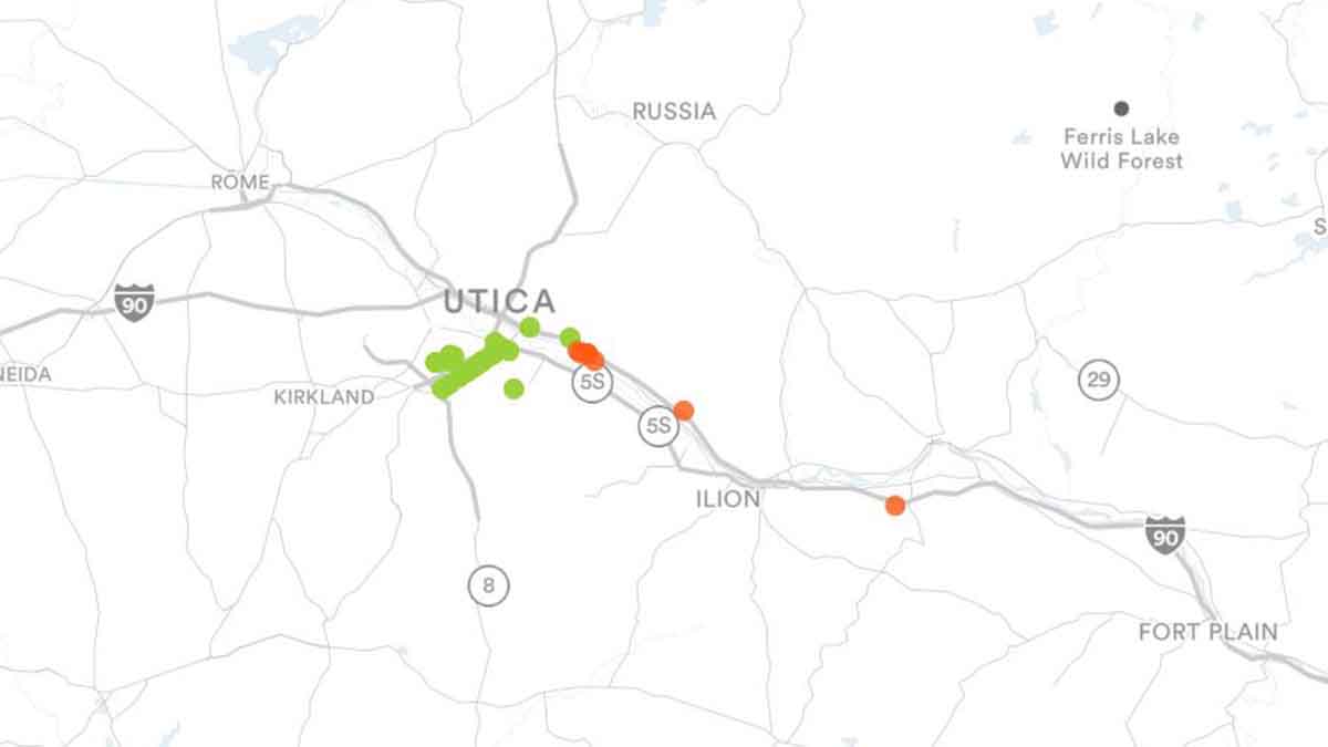 Billboard Advertising in Utica in Oneida County, NY and Rome, NY Rent