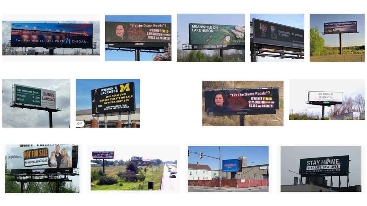Michigan, MI Billboards