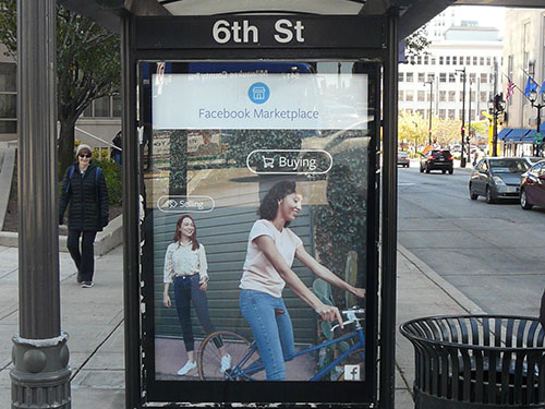 Milwaukee Bus Stop Shelter Advertising