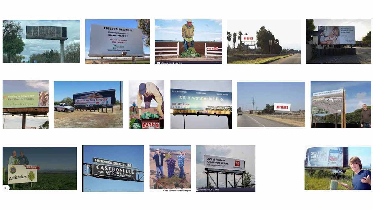 Billboard Advertising in MontereySalinas, CA Rent MontereySalinas Billboard Ads Here