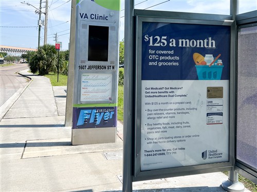 Montgomery County MD Bus Stop Shelter Advertising