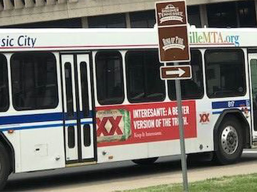 Nashville Bus Advertising