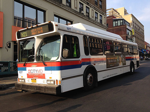 Nassau County NY Bus Advertising