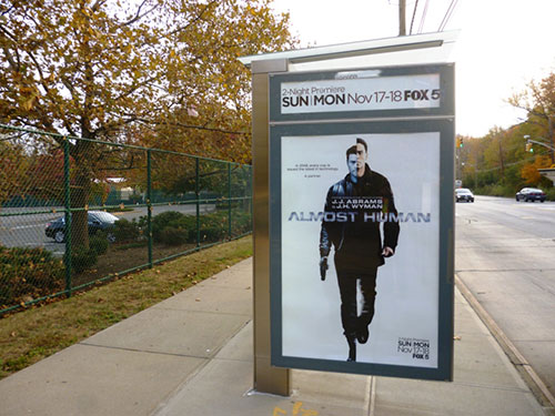 New York City Bus Stop Shelter Advertising