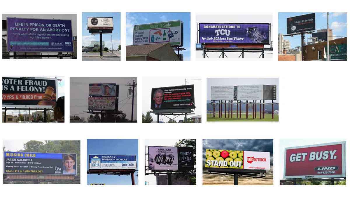 ohio oh billboards pictures