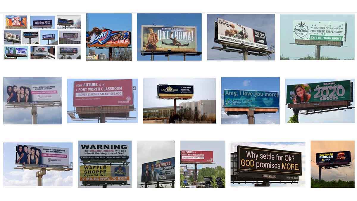 Oklahoma (OK) Billboards