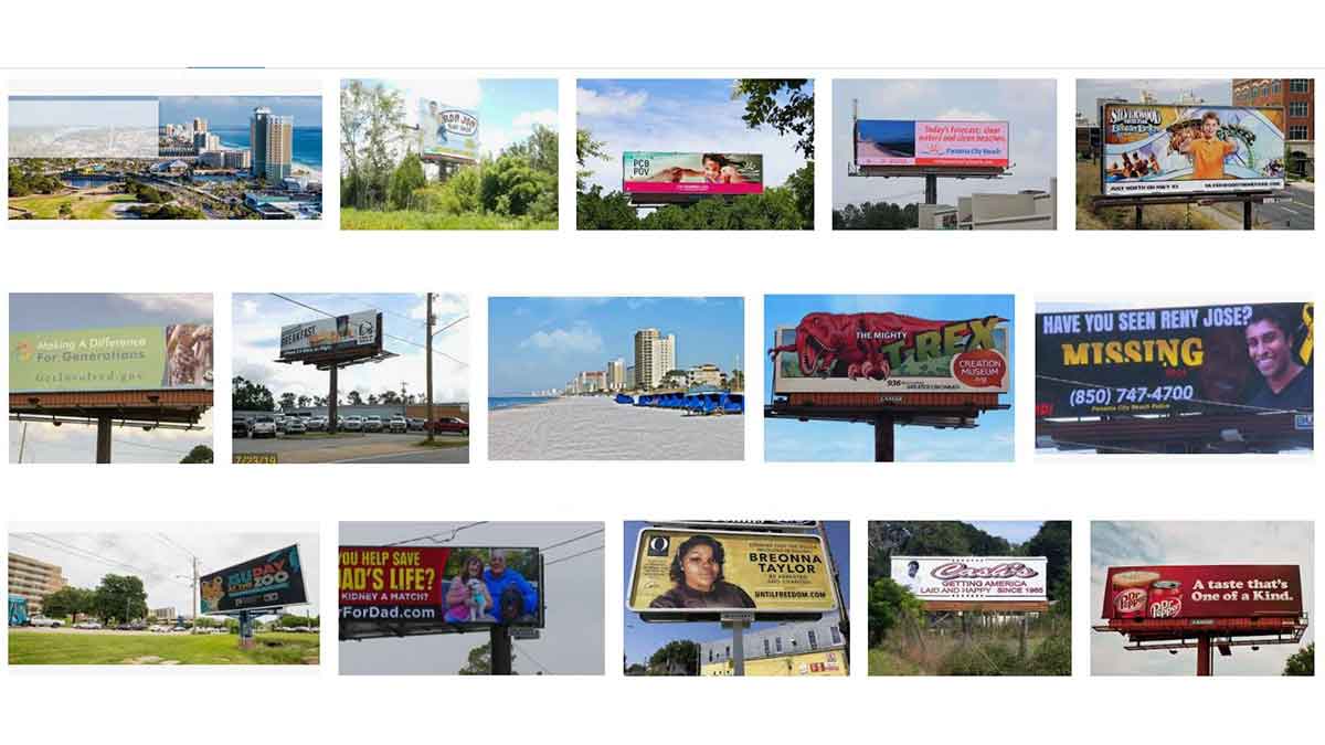 Billboard Advertising in Panama City, FL in Bay County, FL Rent