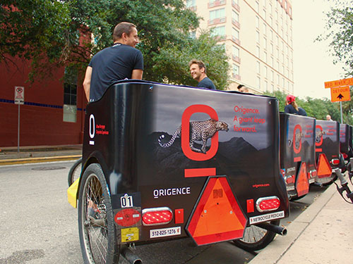 Pedicab Advertising