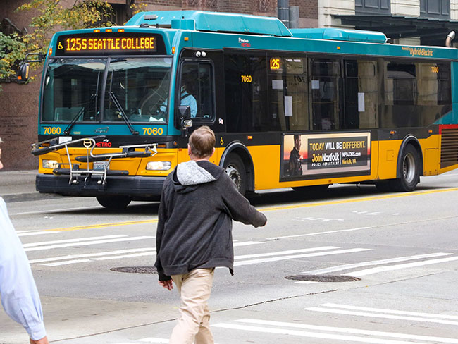 Police Hiring/Recruitment Transit City Bus Ads 3