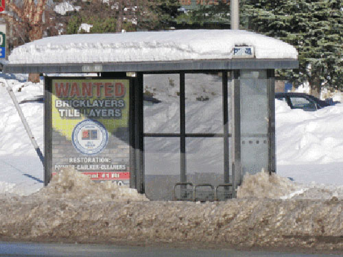 Providence, RI Bus Stop Shelter Advertising