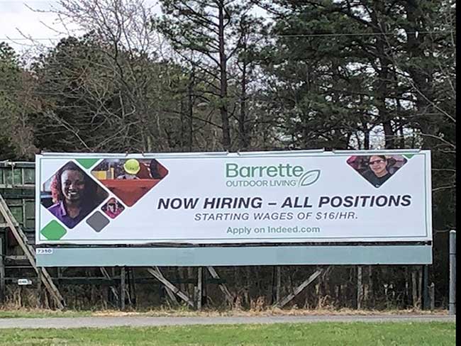 Recruiting / Hiring / Employment / Jobs Billboard Advertising