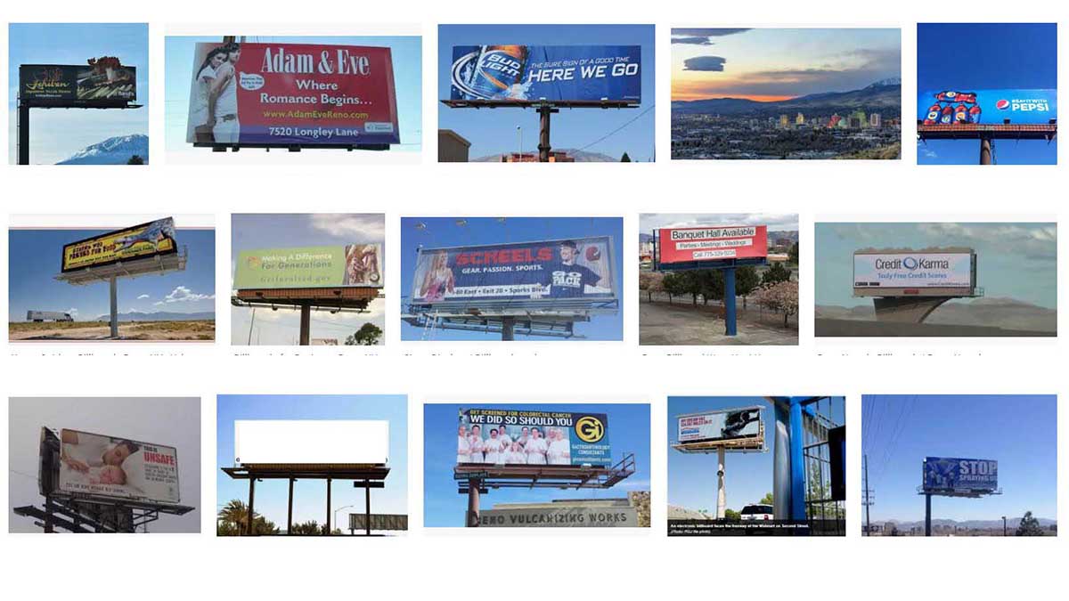 Billboard Advertising in Reno, NV in Washoe County, NV Rent Reno