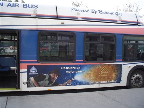 San Bernardino County CA Bus Advertising
