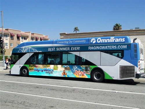 San Bernardino County CA Transit Advertising