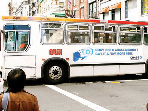 San Francisco Out of Home Bus Ads