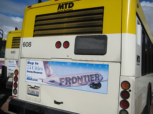 Santa Barbara CA Transit Advertising