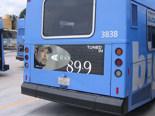 Santa Monica Bus Advertising