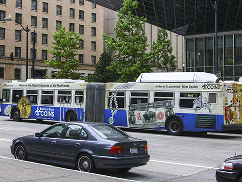 Seattle Bus Advertising